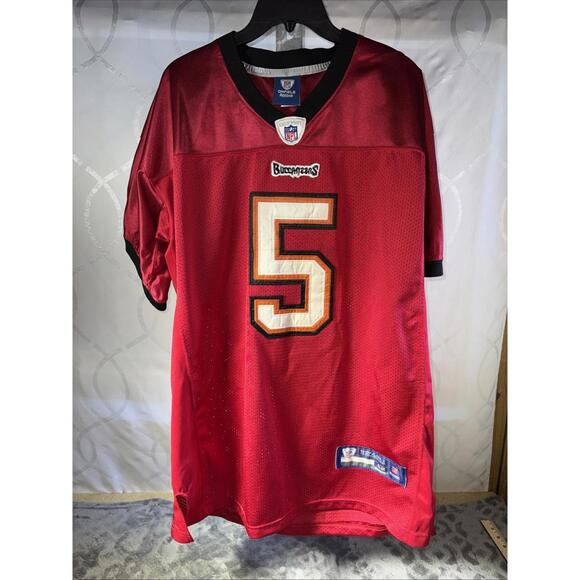 Tampa Bay Buccaneers Josh Freeman #5 NFL Reebok On Field Stitched Jersey Size 52 - Picture 5 of 15